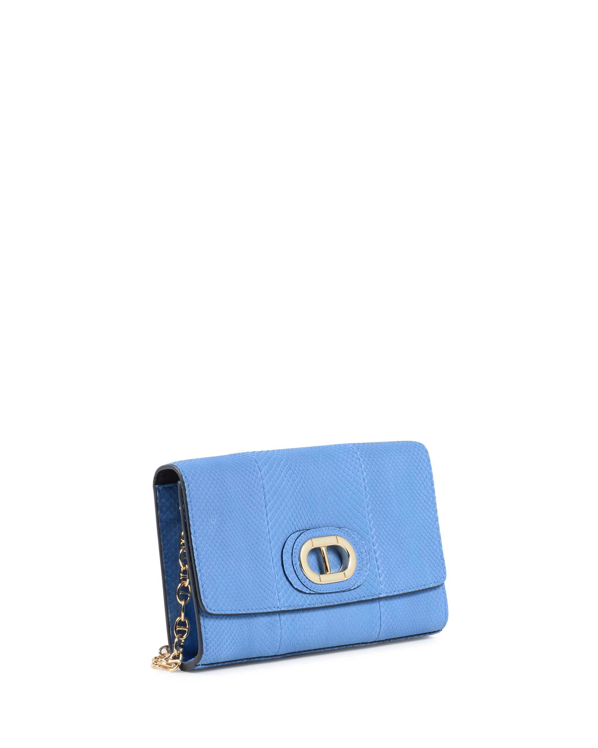 PB03 CLUTCH SMALL PITONE SAPPHIRE